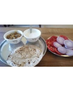 Roti with Sabzi