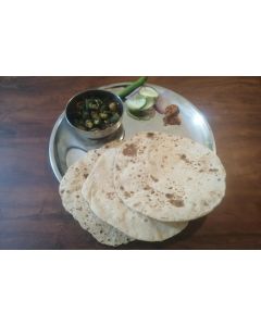 3 Phulka Matar Paneer Dry